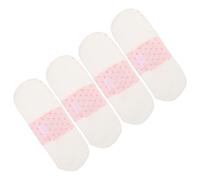 HAKIDZEL Leakproof Reusable Cloth Menstrual Pads 4Pcs Soft Breathable Panty Liners for Pregnancy and Postpartum Periods