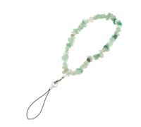 HAKIDZEL Light Green Crystal Phone Chain 5 Pcs Stylish Anti-lost Lightweight Phone Lanyard for Everyday Carry