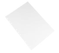 HAKIDZEL Loose Leaf Refill Paper Good for Writing with 9 Holes 90 Sheets White Notebook Filler Core Papers Smooth for Journals and Daily Drawing
