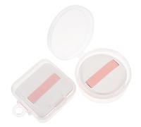 HAKIDZEL Makeup Applicator Sponge Set 2pcs Soft Fluffy Cosmetic Blending Sponges for Face Wet and Dry Use with Storage Box for Women and Girls