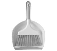 HAKIDZEL Mini Dustpan and Brush Set for Mobile Phone and Digital Products Cleaning, Scratch-resistant and Hair-free Design, Portable Desktop Broom Kit with Pp and Silicone Materials