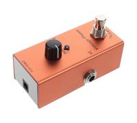HAKIDZEL Mini Electric Guitar True Bypass Retro Phase Effector Effects Pedal Metal Orange for Electric Guitar Playing and Recording