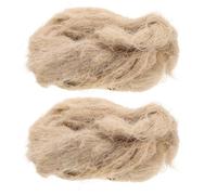 HAKIDZEL Mixed Natural Finches Bird Nesting Material for Hemp 2pcs Canaries
