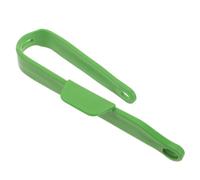 HAKIDZEL Motorcycle Chain Slider Protector for Swingarm, U-shaped Plastic Chain Guard Reducing Wear and Preventing Mud Damage, for Dirt Bike Off-road Riding with Vibrant Green Design