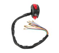 HAKIDZEL Motorcycle Handlebar Switch Assembly Control for Bars Electric Start Kill Switch with Indicator and Headlight Control Fit for Dirt Bike Atv Scooter