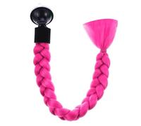 HAKIDZEL Motorcycle Helmet Braids Decoration for Helmet Adornment with Odourless High Temperature Chemical Fiber Silk and Abs Material Adorable Braid Style