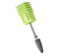 HAKIDZEL Multi-functional Nail Drill Bit Tungsten Steel Grinding Head C Coarse Cuticle Drill Bit for Manicure and Pedicure Nail Art Polishing Tool Replacement Accessory