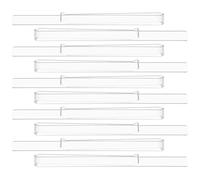 HAKIDZEL Music Page Clips Acrylic 5 Pairs Sheet Music Holders Suitable for Professors Lectures and Pastors Sermons