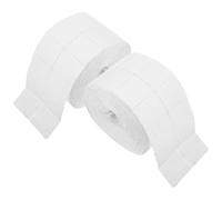 HAKIDZEL Nail Polish Remover Wipes 1000Pcs Paper Roll 2 Rolls Lint-Free Nail for Pedicure and Makeup Removal