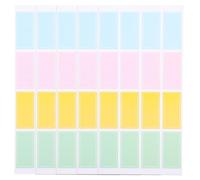 HAKIDZEL Name Stickers Peel and Stick Paper Labels Waterproof 80pcs Writable for Office Meeting and Family Reunion Organization