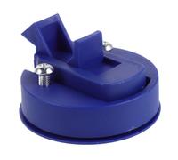 HAKIDZEL Nylon Boat Hatch Latch Lock with Flush Mount Pull Handle, Secure Design and Space Saving for Rv and Marine Door Cabinet Installations, Blue Finish