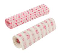 HAKIDZEL Oil Proof Wax Paper Easy to Pack Food Baking Liners 100pcs Food Packing Paper Pattern Design 2 Boxes Each 50pcs for Hot Dogs and Fruits in Baking Shop or Restaurant