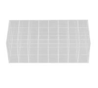 HAKIDZEL Organizer Makeup Organizer Acrylic with 24 Slots Storage Lipstick Space-saving Lip Gloss Holder for Vanity Or Bathroom Counter for Cosmetics and Eyeliners