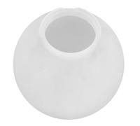 HAKIDZEL Outdoor Lampshade Acrylic Globe Designed a Decorative and Lightweight Replacement Lamp Shade for Yard and Outdoor Use, Featuring Simple and Delicate White Acrylic Material