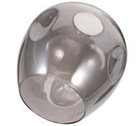 HAKIDZEL Oval Glass Lampshade for Pendant Or Wall Light, Replacement Glass Lamp Shade with Sturdy Blow-Moulded Design, Not Easy to Wear Or Break, Suitable for Bedroom and Living Room