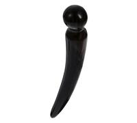 HAKIDZEL Ox Horn Massage Stick Natural Ox Horn Material for Body and Foot Scraping Massage Tool Easy to Carry Design, for Relief and Meridian Stimulation, Suitable for Limbs Relaxation