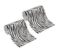 HAKIDZEL Paper Towels Distinctive Animal Print Design 2 Rolls Pattern Thickened Paper with Rapid Oil and Spill Absorption for Kitchen and Hotel Use for Home and Bathroom
