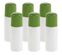 HAKIDZEL Plastic 6Pcs 30Ml Empty Sponge Tip Applicator Bottles with Secure Lids for Liquid Application and Skincare, Reusable Dauber Bottles for Travel and Medicine Use