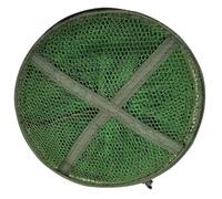 HAKIDZEL Portable Foldable Mesh Fishing Net with Quick-Dry PU Coating, Fish Locating Net for Coarse Fishing and Live Fish Holding