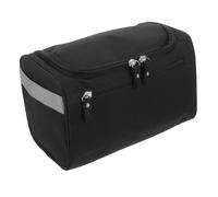 HAKIDZEL Portable Hanging Toiletry Bag Multi Functional Travel Makeup Organizer for Men Women Sleek Design with Ample Storage for Cosmetics Toiletries Compact Stylish