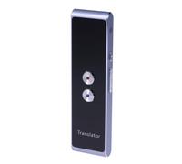 HAKIDZEL Portable Two-way Voice Translator 800mah with Smart Device Battery Metal Body Real-time Multi-language Translation and Suitable for Travelling and Learning