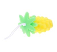 HAKIDZEL Portable Yellow Sponge in Lollipop Shape with Strong Cleaning Ability Bath Exfoliating Sponge for Newborns for Bathing and Travel