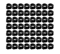 HAKIDZEL Poultry Leg Bands 100Pcs 10Mm Identification Plastic Bird Foot Rings for Geese Bantams Ducks and Pigeons Applied in Breeding and Meat Pigeon Raising