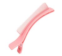 HAKIDZEL Professional Hair Clip Comb for Hair Sectioning and Cutting, Reliable Plastic Hairdressing Tool with Convenient Comb Design, for Salon and Home Use by Hairstylists