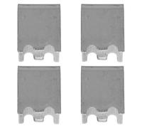 HAKIDZEL Refrigerator Shelf Clip 4Pcs Mounting Clamp Brackets for Freezer Cooler Shelf Support Universal Fit for Fridge Shelving