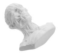 HAKIDZEL Resin Skull Head Model for Drawing and Sketch Training, White Stylish Anatomy Skull Figurine Fine Craftsmanship, Practical Painting Model Gift for Holidays Or Birthdays