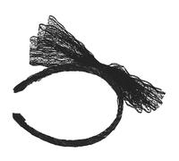 HAKIDZEL Retro Bow Headband for Women Hair Band for Festivals Parties Birthdays Lightweight Easy to Wear Costume Accessory Photo Prop