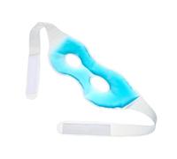 HAKIDZEL Reusable Blue Pvc Cold and Hot Compress Eye Mask for Comfortable Cooling and Soothing Relief Breathable Gel Sleeping Eye Patch for Napping and Care