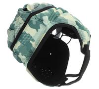 HAKIDZEL Scrum Caps for Rugby with Adjustable Elastic Cord, Eva Sponge Protective Headgear Featuring 3d Hollow Ear Design and Leak Holes on Top, Stable Wearing Head Cover for Soccer