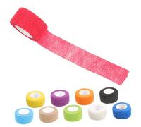 HAKIDZEL Self Elastic Wrap 10 Rolls of Breathable Athletic Tape for Wounds for Sports Injuries Non-Stick Cotton Material Suitable for Hands and Feet
