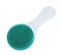 HAKIDZEL Silicone Bath Brush for Boys and Girls Bathing Scrubber Bathing Scrub Long Handled Shower Brush Safe for Toddlers