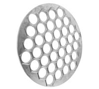 HAKIDZEL Silver Alloy Dumpling Form Creative Dumpling Shape 37 Holes Design Lightweight Easy to Clean Ravioli Mold Homemade Pelmeny
