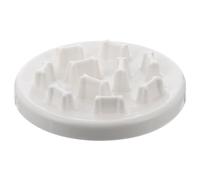 HAKIDZEL Slow Feeder Bowl Prevent Obesity for Cats and Dogs Ceramic Pet White Slow Feeding Bowl Designed to Aid Digestion for Healthy Eating Habits