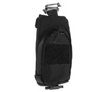 HAKIDZEL Small Outdoor Backpack Attachment Pouch with Molle System, Travel Organizer Bag for Shoulder Strap and Medicine Storage