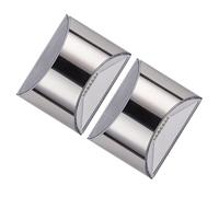 HAKIDZEL Solar Wall Lights Automatic Charging and Easy Installation Outdoor Waterproof 2pcs Stainless Steel LED Solar Powered Ip44 Rated Yard Pathway Lighting for Garden and Outdoor Use