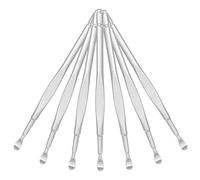 HAKIDZEL Stainless Steel Ear Wax Cleaner 12Pcs Set with Polished Rounded Tips for Safe Ear Cleaning and Itch Soothing