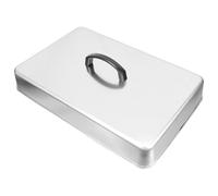 HAKIDZEL Stainless Steel Rectangular Melting Dome and Basting Cover, Heavy Duty Steam Lid for Flat Top Griddle and Bbq Kitchen Use