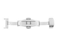 HAKIDZEL Stainless Steel Watch Strap Clasp Buckle Replacement with Easy Application and Lightweight Design for Secure Connection on Women's and Men's Watch Bands