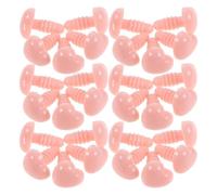 HAKIDZEL Stuffed Animal Nose Easy Installation and Nose Replacement Heart Shaped 100pcs for Plush Bear and Puppet for Crafting and Family Crafting Time