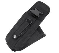 HAKIDZEL Tactical Molle Waist Bag Black Multi-Functional Mobile Phone Holder for Hiking Outdoor Sports Universal Size