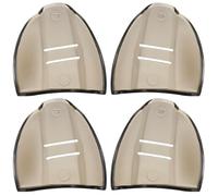 HAKIDZEL Tpu Eyeglasses Protective Wings 2 Pairs Brown Slip-on Side Shields