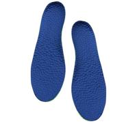 HAKIDZEL TPU Foaming Shoe Insoles Breathable Mesh Cloth Material Blue Massage Particles Cushioned and Shock Absorbing, Relieves Foot Trimmable Design for Exercise and Basketball