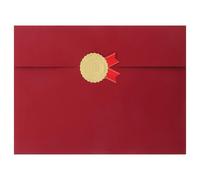 HAKIDZEL Tri-fold Certificate Holder Folder with Gold Foil Stickers Certificate Cover for Graduation Diplomas and College Documents Protective Document Sleeve for Achievement Papers