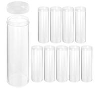 HAKIDZEL Tubes Easy to Display Collection and Prevent from Oxidizing 10pcs for Collectible Display Storage and Storage