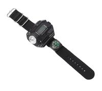 HAKIDZEL USB Rechargeable Wrist Light LED Flashlight with Waterproof Design and LED Display, 450 to 600 Lumens Brightness, for Running and Traveling by Car, Mainly Plastic Material