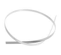 HAKIDZEL Versatile Stainless Steel Strip Roll for Industrial Applications and Architectural Projects, Sturdy Thin Metal Roll Strip in Silver Colour, for Craft Making and Construction Use